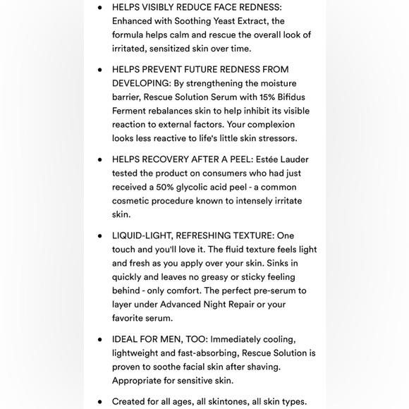 Estée Lauder Advanced Night Repair Rescue Solution Serum - Picture 9 of 10